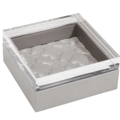 Riviere Febe Scatola quadrata floreale piccola> Scatole