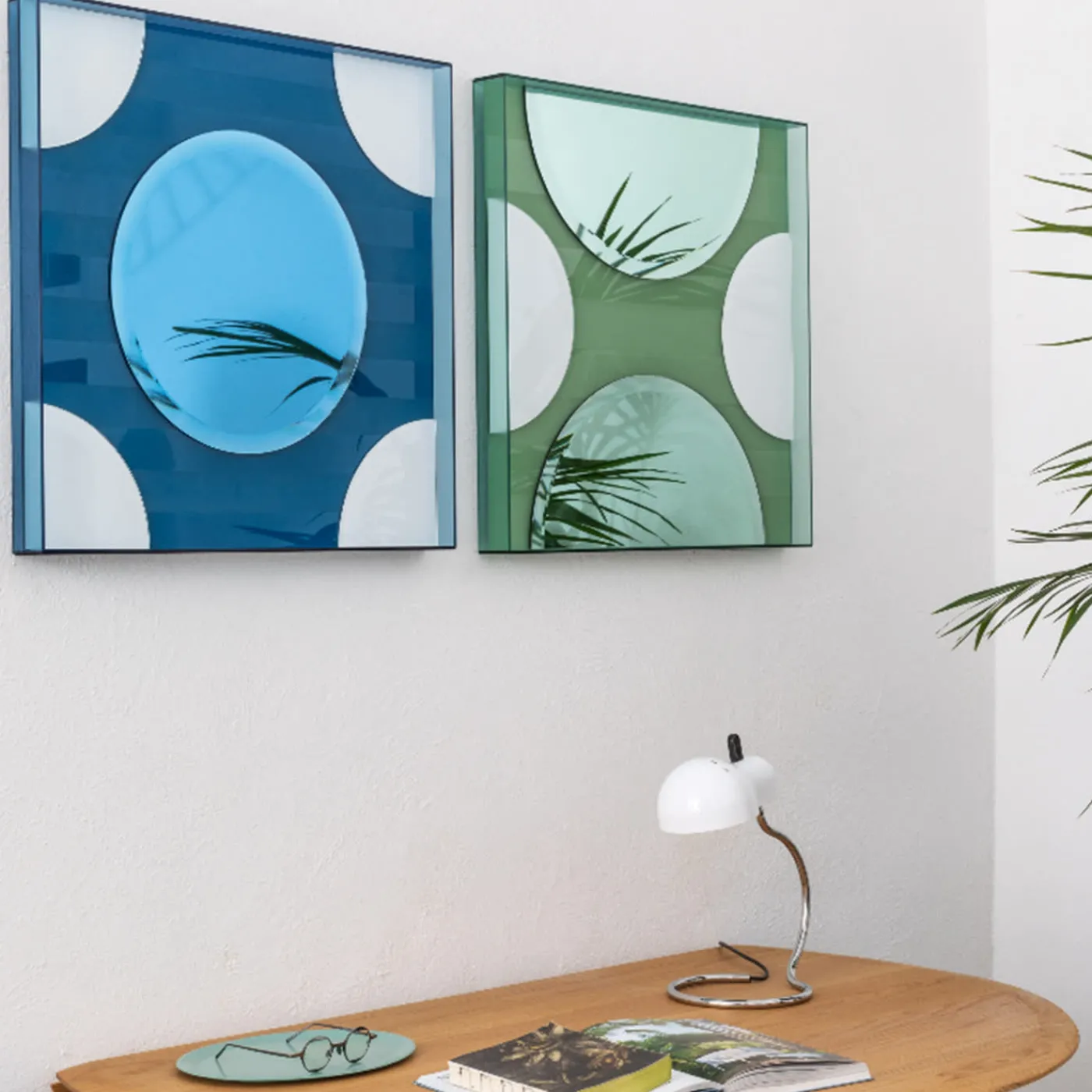 Giovanni Botticelli Figure M1 Specchio blu> Specchi Da Parete