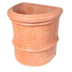 Fornace Masini Fioriera da parete semicilindrica> Cachepot E Portavasi