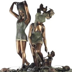 Fonderia Artistica Ruocco Fontana Acquagliole in bronzo> Sculture Decorative