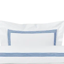 Verderoccia Four Generations Bianco e blu brillante US King Sham><noscript><img width=