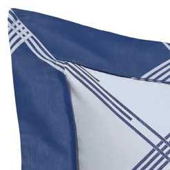 Verderoccia Four Generations Jacquard Blue China US Standard Sham> Biancheria Da Letto