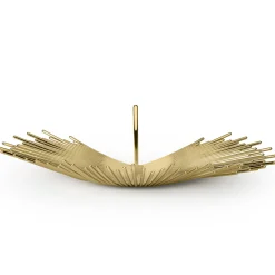 Ghidini 1961 Fruttiera Florida in ottone lucido di Nika Zupanc><noscript><img width=