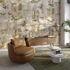 Devon&Devon Garden of Dreams Sepia Carta da parati><noscript><img width=