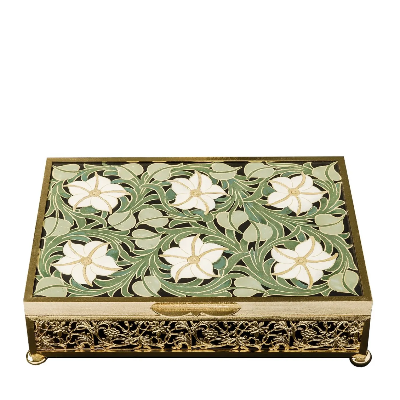 Bianco Bianchi Gigli Scatola di lusso con cerniera> Scatole