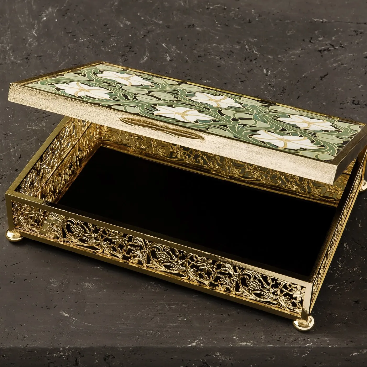 Bianco Bianchi Gigli Scatola di lusso con cerniera> Scatole