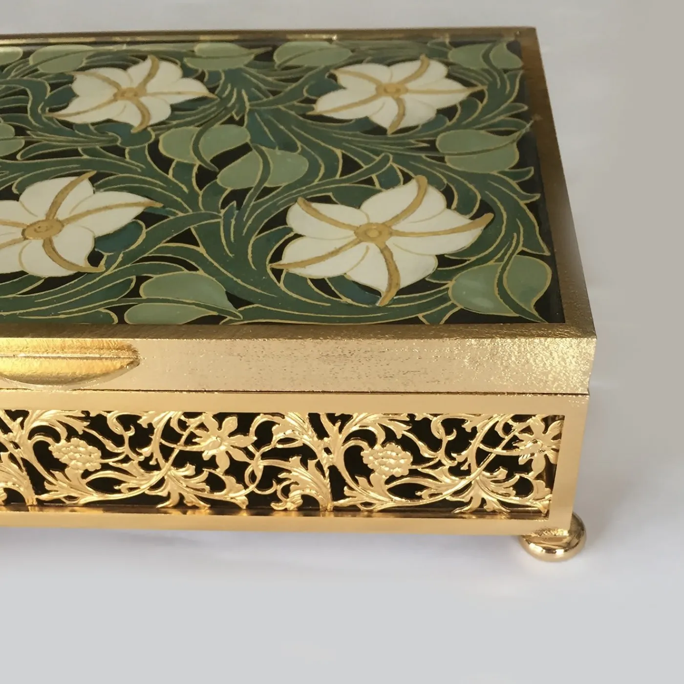 Bianco Bianchi Gigli Scatola di lusso con cerniera> Scatole