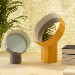 Giovanni Botticelli Girasole 20 Specchio da tavolo viola di Paronetto e Botticelli><noscript><img width=