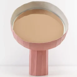 Giovanni Botticelli Girasole 40 Specchio da tavolo rosa di Paronetto e Botticelli> Specchi Da Tavolo