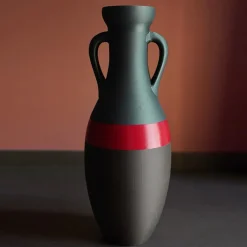 Pop Pot Giulio Cesare Anfora XL nera e rossa> Anfore