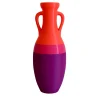 Pop Pot Giulio Cesare Anfora XL viola fucsia e arancio #2> Anfore