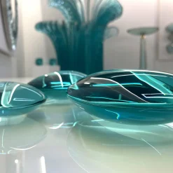 Ghirò Studio Gocce Set di tre sculture in cristallo> Sculture Decorative