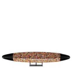 VéVé Glass Gondola Hermes Grande Scultura in vetro di Murano di Andrea Orso> Sculture Decorative