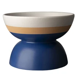 Bitossi Ceramiche Grande centrotavola in bianco di Ettore Sottsass> Centrotavola