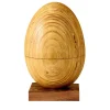 Emanuele Pantanella Design Grande oggetto decorativo in legno Uovo in edizione limitata #21> Sculture Decorative