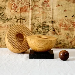 Emanuele Pantanella Design Grande Oggetto Decorativo in Legno a Edizione Limitata Uovo n.12><noscript><img width=