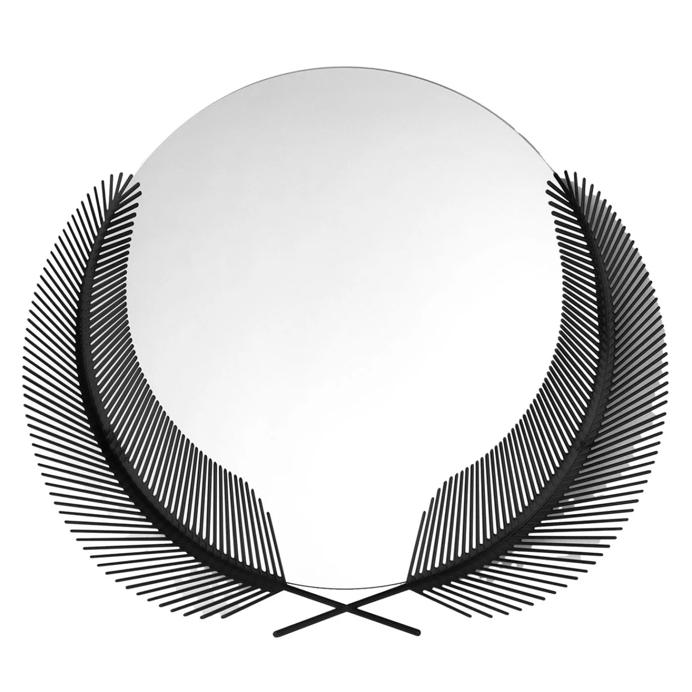 Ghidini 1961 Grande specchio nero Sunset di Nika Zupanc> Specchi Da Parete