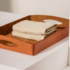 Il Bisonte Grande vassoio portavalori in pelle><noscript><img width=