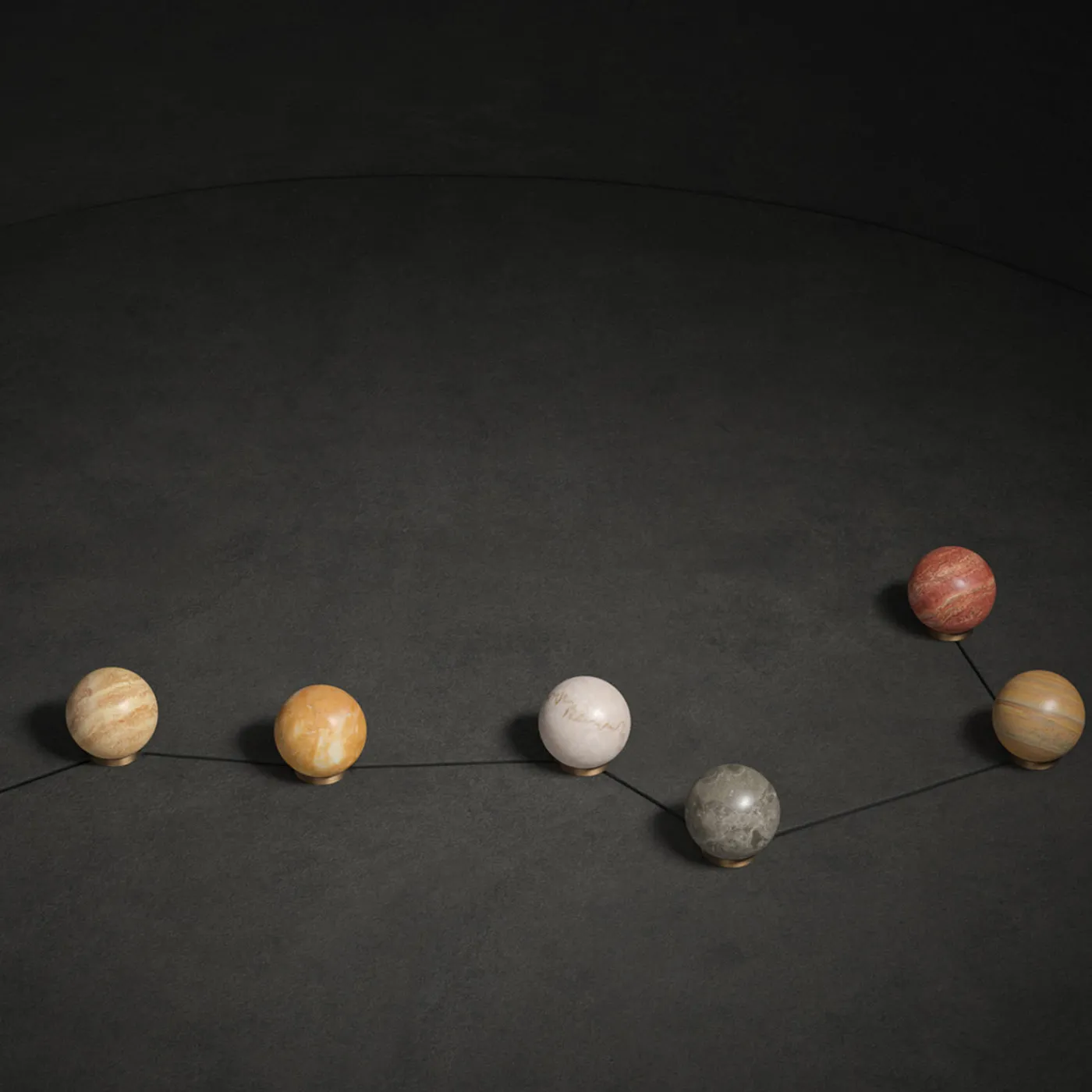 Salvatori Gravity Zodiac Acquario - Urano Fermacarte> Sculture Decorative