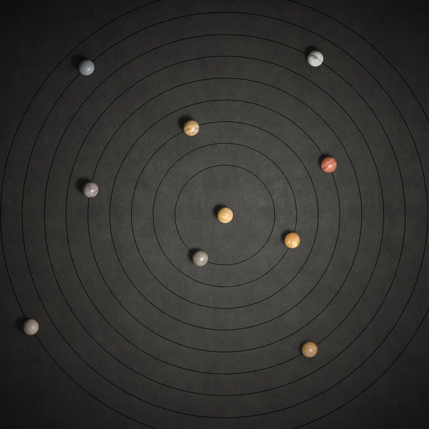 Salvatori Gravity Zodiac Acquario - Urano Fermacarte> Sculture Decorative