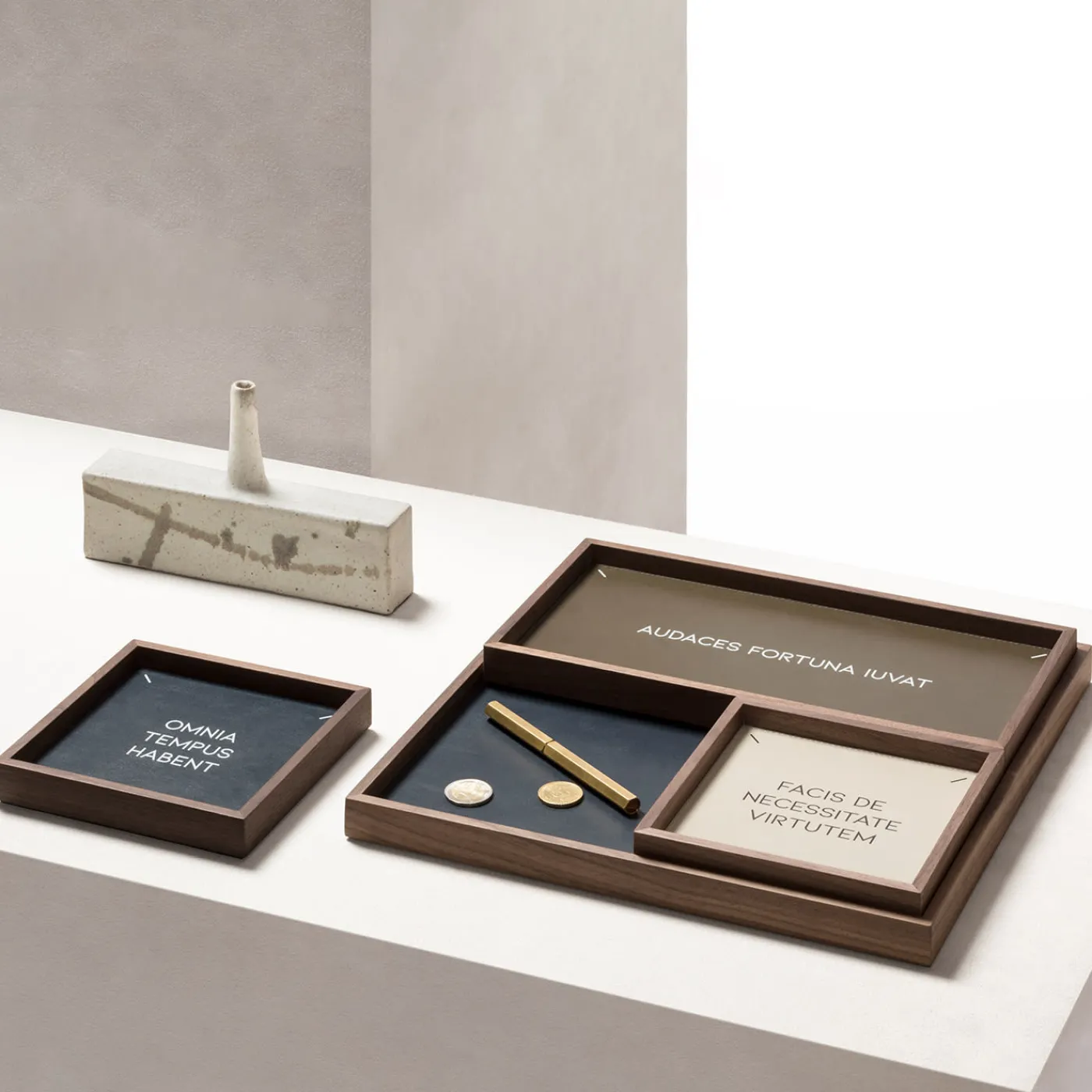 Giobagnara Heritage Valet Small Square Vide Poche N. 3> Svuotatasche