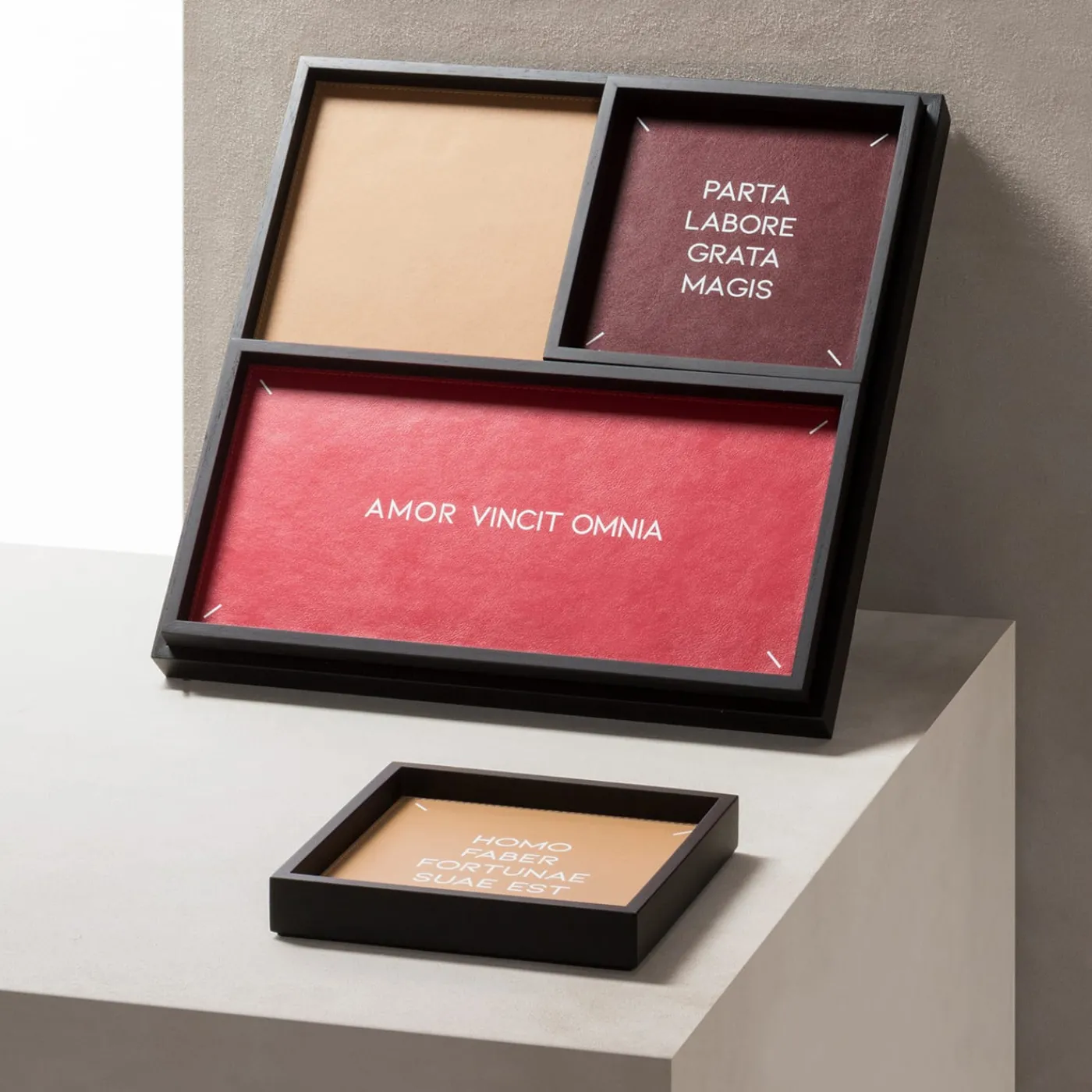 Giobagnara Heritage Valet Small Square Vide Poche N. 8> Svuotatasche