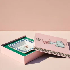 GINORI 1735 Il Viaggio di Nettuno White Square Vide Poche di Luke Edward Hall><noscript><img width=