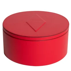 Luhdo Intarsio True Red Circle Box> Scatole