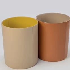 Foglizzo 1921 Kandinsky Cestino Terracotta Brown e beige cappuccino><noscript><img width=