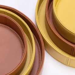 Foglizzo 1921 Kandinsky Terracotta Brown Svuotatasche Grande><noscript><img width=