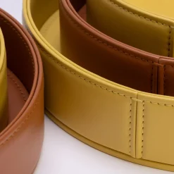 Foglizzo 1921 Kandinsky Terracotta Brown Svuotatasche Medio><noscript><img width=