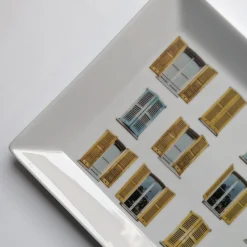 Grand Tour by Vito Nesta La Finestra Sul Cortile Videopoche rettangolare in porcellana #6><noscript><img width=