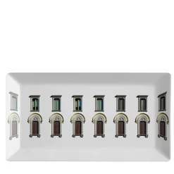 Grand Tour by Vito Nesta La Finestra Sul Cortile Videopoche rettangolare in porcellana #3> Svuotatasche