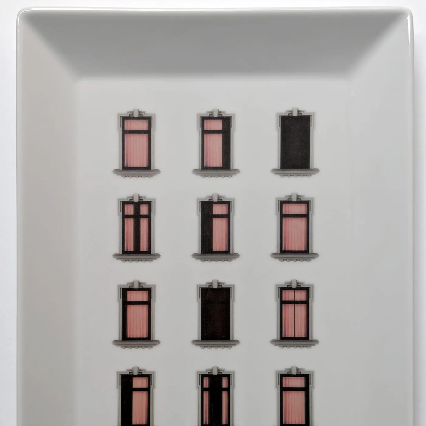 Grand Tour by Vito Nesta La Finestra Sul Cortile Videopoche rettangolare in porcellana #5> Svuotatasche