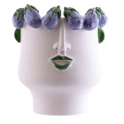 Patrizia Italiano L'Ammuttunata Venditore Di Vaso Di Melanzane> Vasi Figurativi