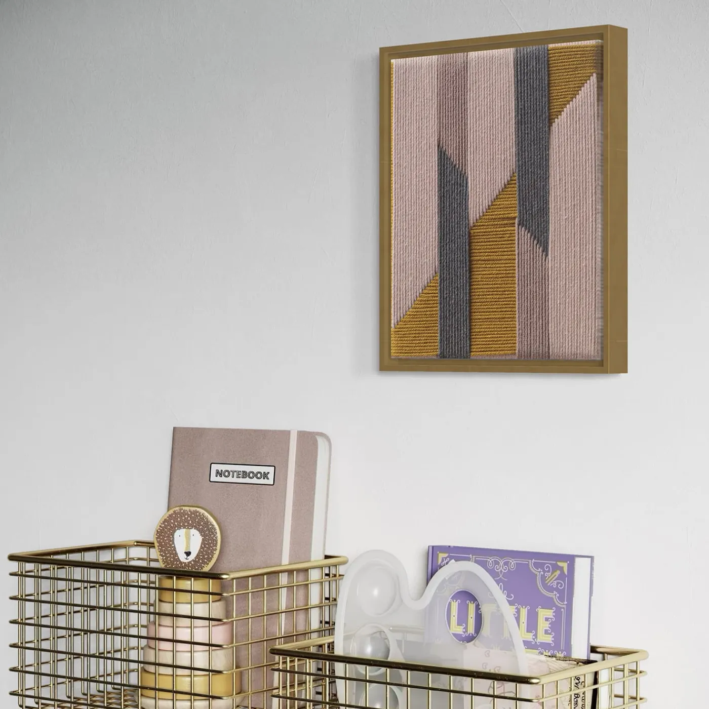 Kubel Design L'arazzo multicolore Hidden Patterns #3> Pannelli Decorativi