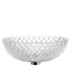 Il Paralume Marina Lavabo ovale in cristallo a rombi> Lavabi E Vasche Da Bagno