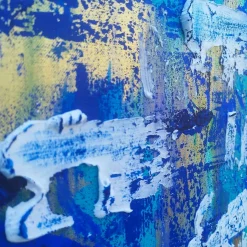 Elisabetta Milan Leggerezza dell'anima Pittura acrilica in blu><noscript><img width=