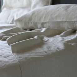 Once Milano Lenzuolo Sopra in Lino Naturale><noscript><img width=