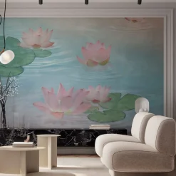 Officinarkitettura Loto Nature Carta da parati><noscript><img width=