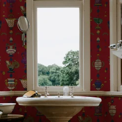 MaVoix Ludovica Rosso Nobile Carta da parati><noscript><img width=