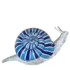 Ceramiche Ceccarelli Lumaca Grande scultura zoomorfa blu e azzurra> Statuine