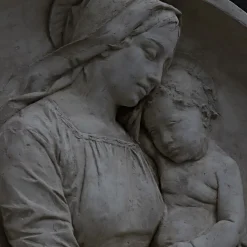 Galleria Romanelli Madonna con Bambino Tondo a basso rilievo><noscript><img width=