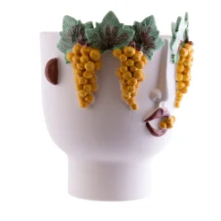 Patrizia Italiano Malvasia Venditrice Di Grasse Bianca> Vasi Figurativi