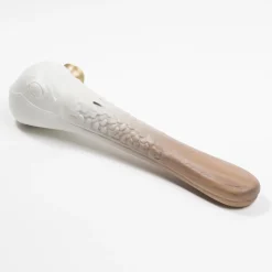 NIVA Design Maniglia Libeccio Canaletto in noce di Nicole Valenti> Maniglie