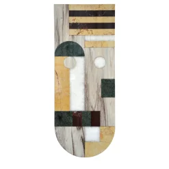 Marmobon Maschera tribale in marmo da parete #4> Sculture Da Parete