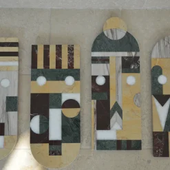 Marmobon Maschera tribale in marmo da parete #1><noscript><img width=