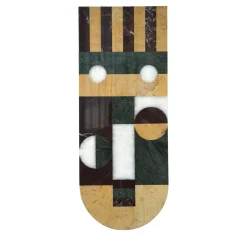 Marmobon Maschera tribale in marmo da parete #3> Pannelli Decorativi