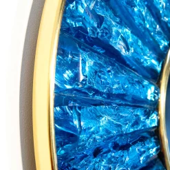 Ghirò Studio Mini specchio di cristallo blu Martelè><noscript><img width=