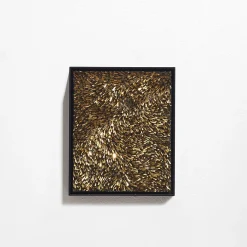 CaCO3 Studio Movimento N252 Pannello Decorativo In Vetro Oro><noscript><img width=